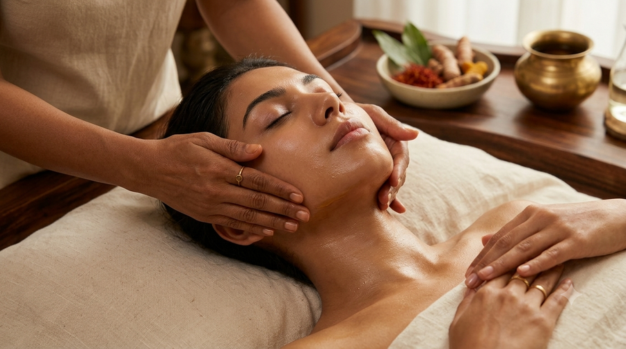 The Art of Facial Massage: Scientific Lymphatic Drainage Meets Ayurvedic Ritual
